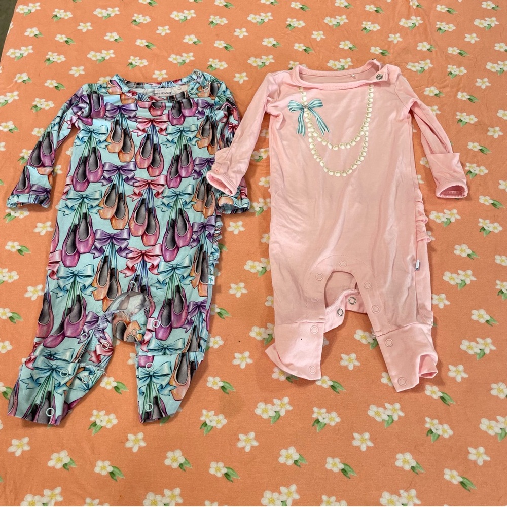 Posh Peanut 0-3m Rompers